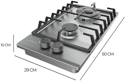 Cecotec Plaque gaz Bolero Squad G 4200S inox 4 foyers