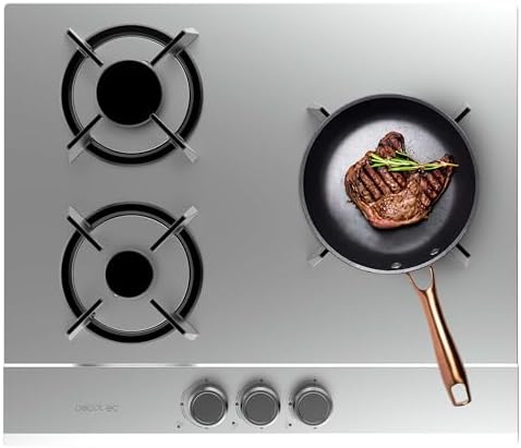 Cecotec Plaque gaz Bolero Squad G 3200S inox