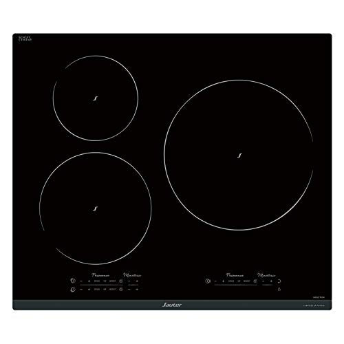 Sauter SPI9544B Plaque induction 3 foyers 7400W