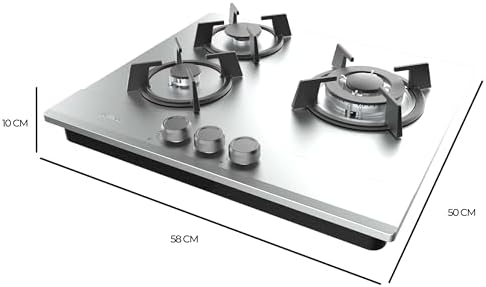 Cecotec Plaque gaz Bolero Squad G 3200S inox
