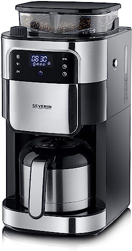 Severin KA 4814 Cafetière filtre avec broyeur 8 tasses