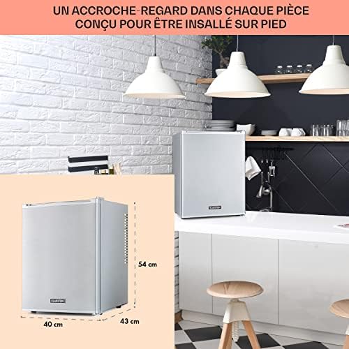 Klarstein Mini frigo de chambre 30L silencieux, réglable 5-15°C