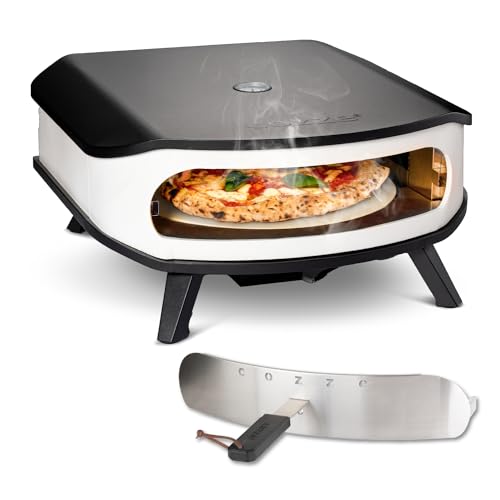 Cozze Four à pizza à gaz avec pierre rotative Ø42.5cm