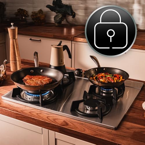 Cecotec Plaque gaz Bolero Squad G 4200S inox 4 foyers