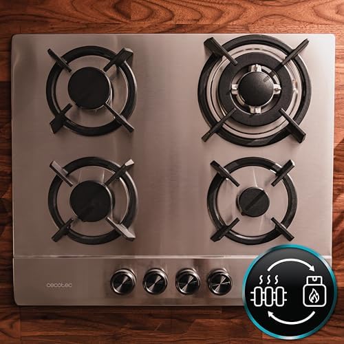 Cecotec Plaque gaz Bolero Squad G 4200S inox 4 foyers