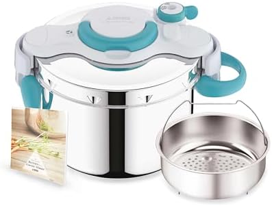 SEB ClipsoMinut'Easy Cocotte-minute 6L, bleu
