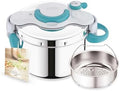 SEB ClipsoMinut'Easy Cocotte-minute 6L, bleu