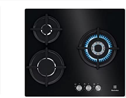Electrolux KGE6633NOK Plaque gaz 3 zones avec Wok