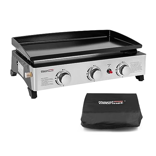 Royal Gourmet Plancha gaz 3 brûleurs, 7.5kW