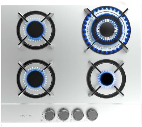 Cecotec Plaque gaz Bolero Squad G 4200S inox 4 foyers
