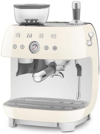 Smeg Machine à café expresso manuelle avec broyeur