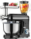 Homlee Robot pâtissier 3-en-1 1800W avec hachoir