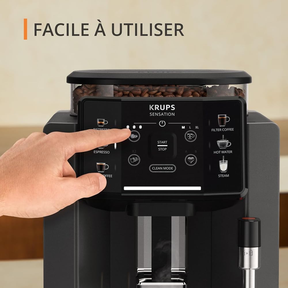 Krups Sensation C50 Expresso broyeur 5 boissons