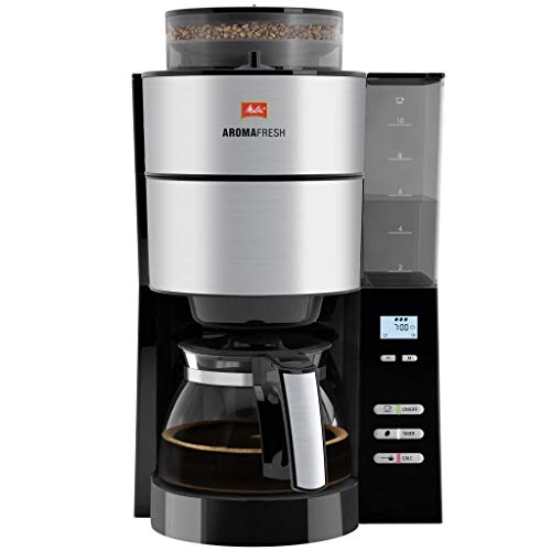 Melitta AromaFresh Cafetière filtre avec moulin