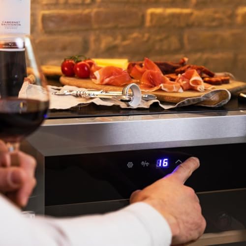 Cecotec Cave à vin Bolero GrandSommelier 2050 Inox 20 bouteilles