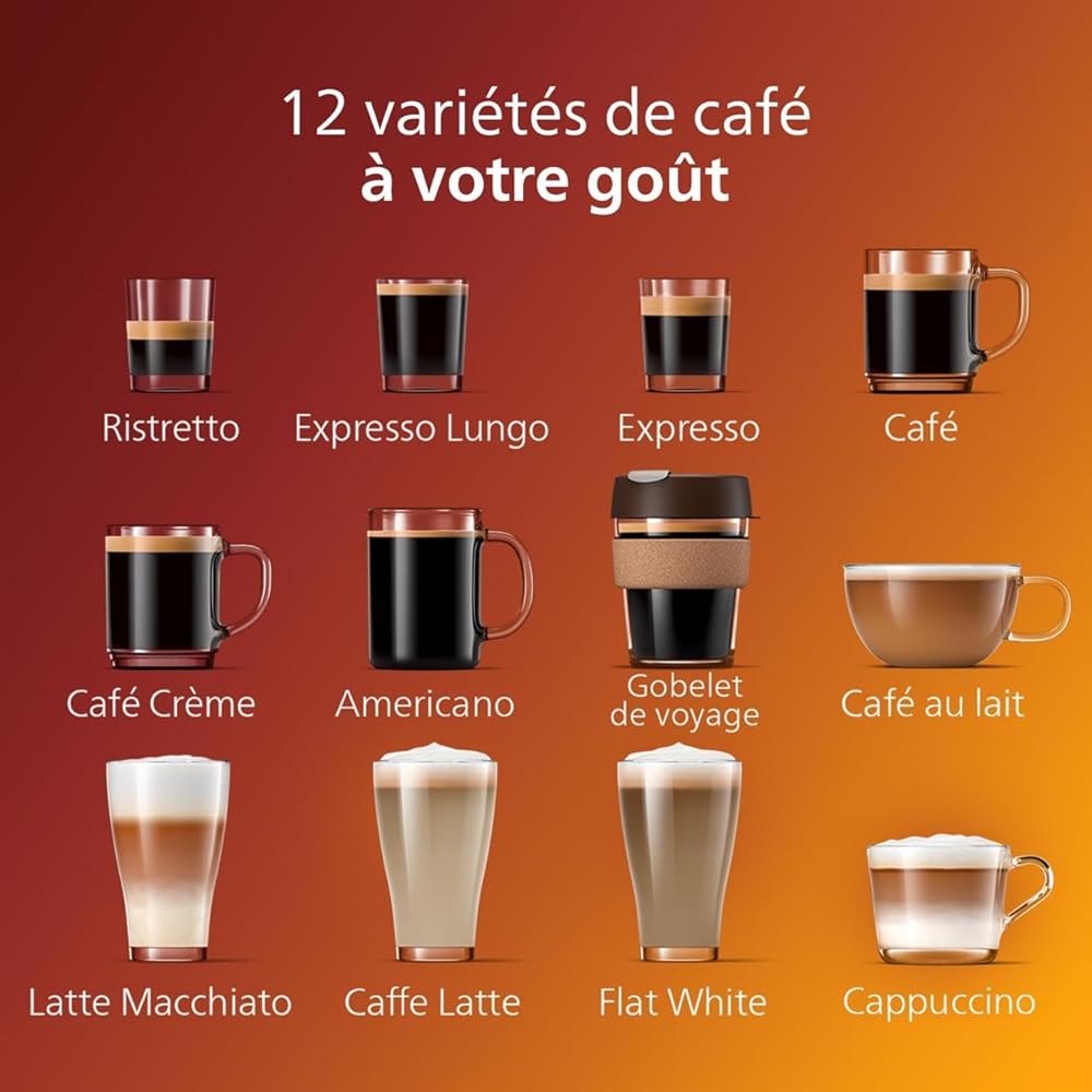 Philips Série 5400 Machine expresso avec broyeur LatteGo