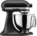 KitchenAid Robot pâtissier Artisan 4.8L, noir mat