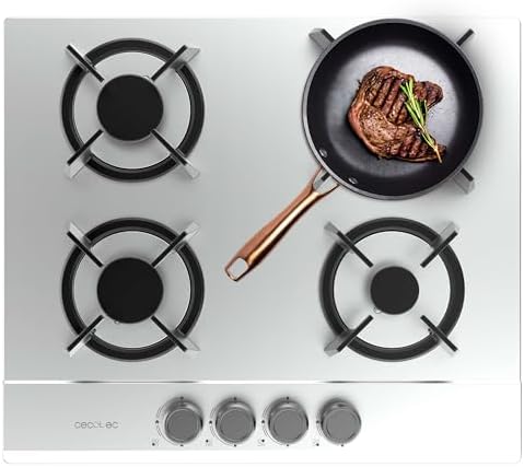 Cecotec Plaque gaz Bolero Squad G 4200S inox 4 foyers