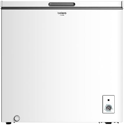 Cecotec Congélateur coffre 199L, blanc