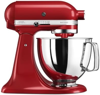 KitchenAid Robot pâtissier Artisan 4.8L, noir mat