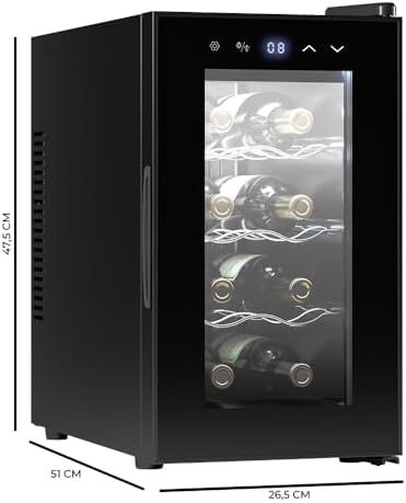 Cecotec Cave à vin Bolero Grandsommelier 830 8 bouteilles