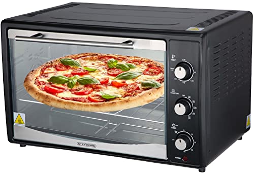 Mini four 45L chaleur tournante avec tournebroche 1800W