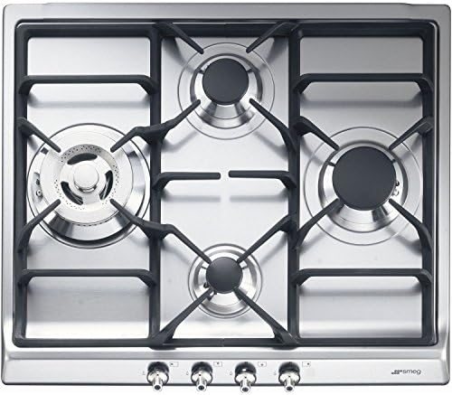 Smeg SER60SGH3 Plaque de cuisson gaz 4 foyers