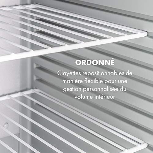 Klarstein Mini frigo de chambre 30L silencieux, réglable 5-15°C