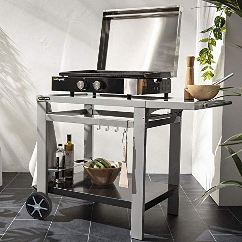 Cook'in Garden Plancha gaz Finesta 2 brûleurs