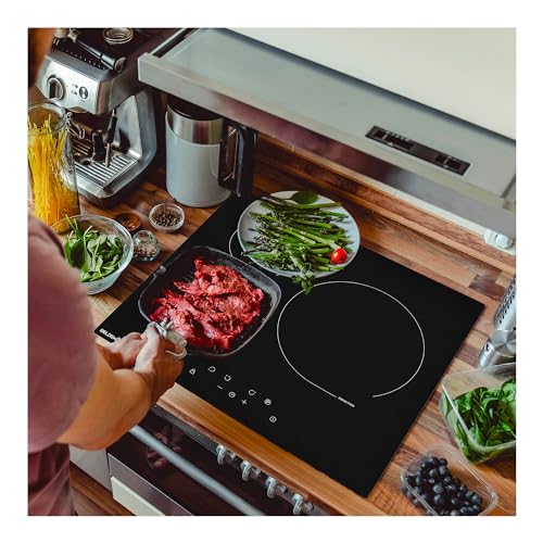 Beldeko Plaque induction 3 feux 5500W avec booster