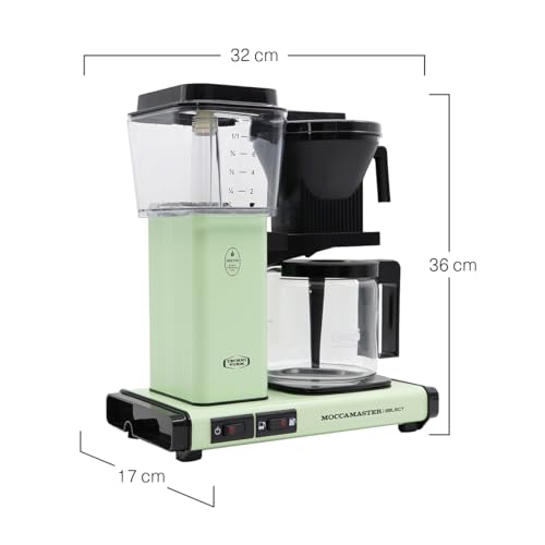 Moccamaster KBG Select Cafetière filtre de précision