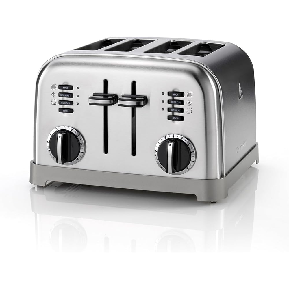 Cuisinart Grille-pain inox 4 fentes larges