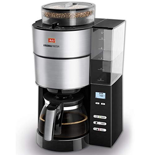 Melitta AromaFresh Cafetière filtre avec moulin
