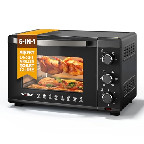 WOLTU Mini four 32L avec rôtissoire 1600W