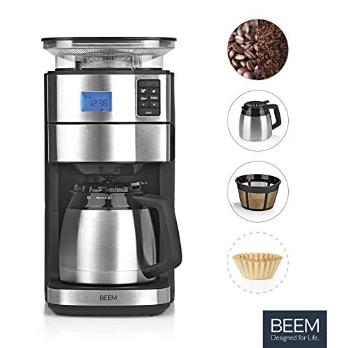 BEEM Fresh Aroma Perfect II Cafetière filtre avec moulin