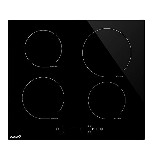 Beldeko Plaque induction 4 feux 7500W avec boosters