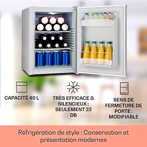 Klarstein Mini frigo de chambre 30L silencieux, réglable 5-15°C