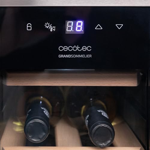 Cecotec Cave à vin Bolero Grandsommelier 830 8 bouteilles