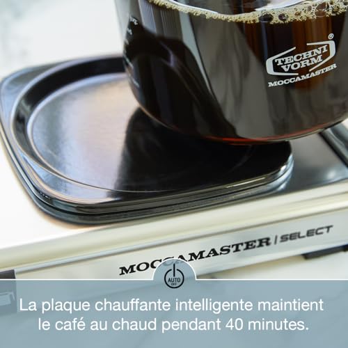 Moccamaster KBG Select Cafetière filtre de précision