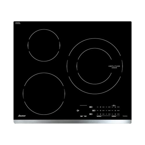 Sauter SPI4360X Plaque induction 3 foyers inox
