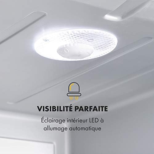 Klarstein Mini frigo de chambre 30L silencieux, réglable 5-15°C