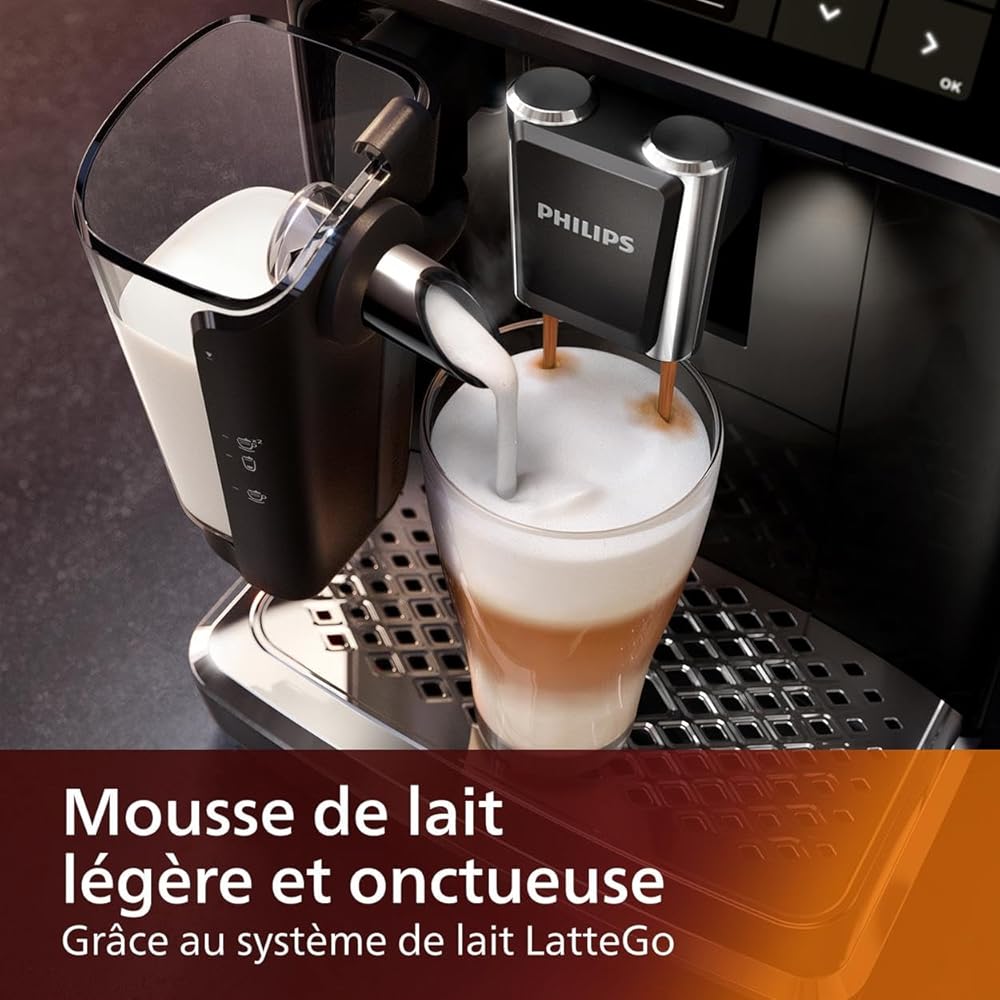 Philips Série 5400 Machine expresso avec broyeur LatteGo