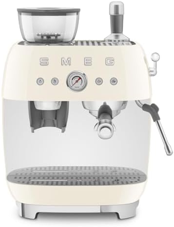Smeg Machine à café expresso manuelle avec broyeur