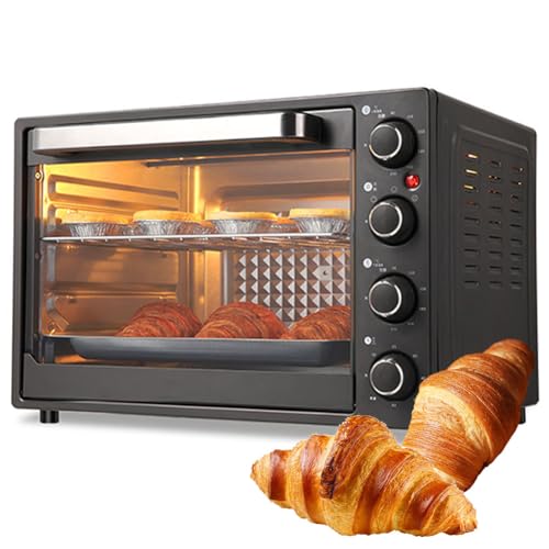 FAcoLL Mini four à pizza commercial 40L, 1500W
