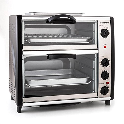 OneConcept All You Can Eat Four électrique 42L, 2 plaques